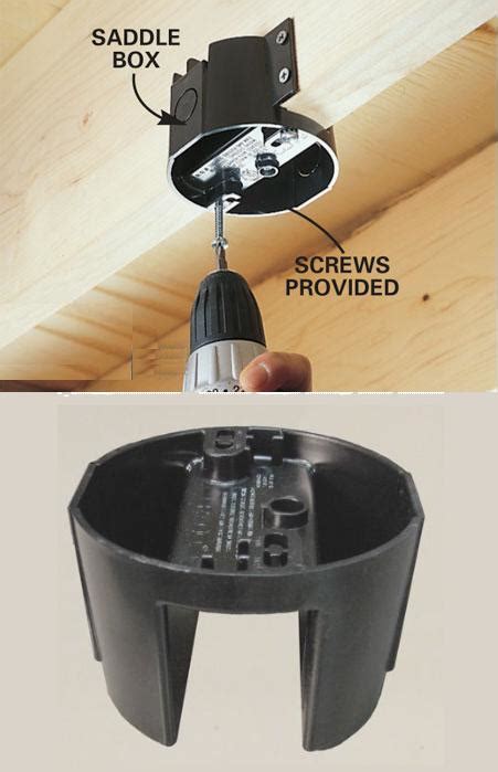 mount ceiling fan junction box to joist|ceiling fan joist hanger.